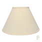 Georgette Pleated Lampshade in Cream