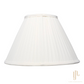 Georgette Pleated Lampshade in Off-White