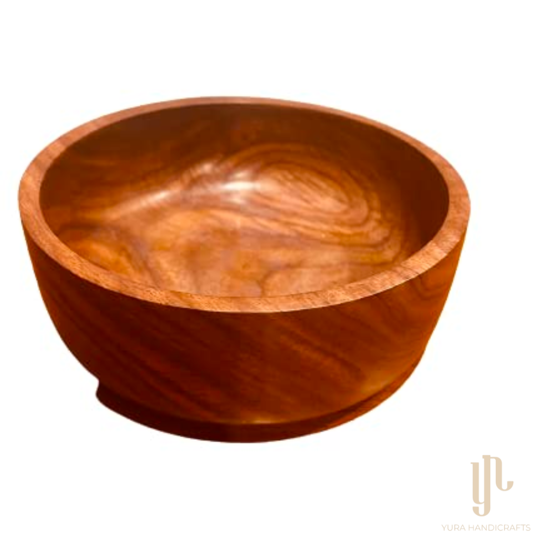 Small Wooden Serving Bowl