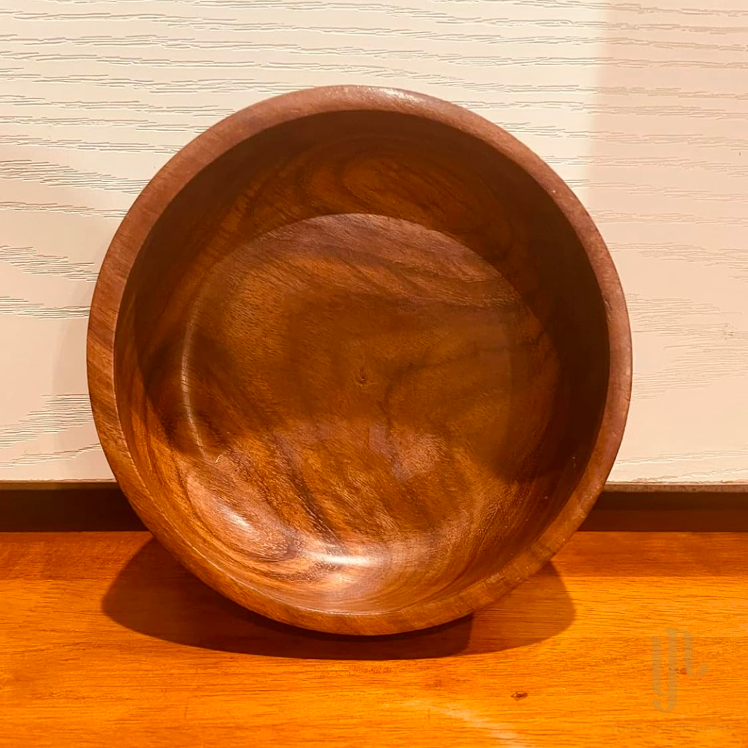 Small Wooden Serving Bowl