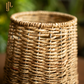 Handmade Twisted Jute Rope Planter in Light Brown