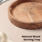 Elegant Wooden Round tray