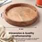 Elegant Wooden Round tray