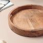 Elegant Wooden Round tray